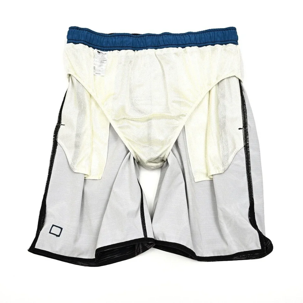 Cova Swimming Fish AOP Men's Swim Trunks‎ Medium Drawstring Closure Beach Resort